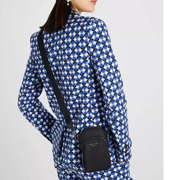 Kate Spade Sam North South Recycled Nylon Phone Crossbody Bag - Picture 13 of 13